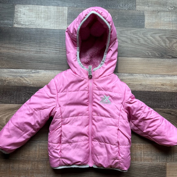 ZeroXposur girls pink reversible jacket - Picture 1 of 3